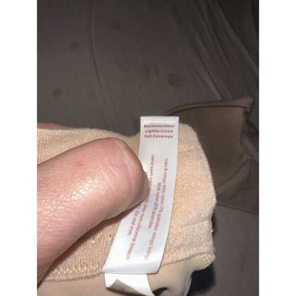 Cacique Tan Back Smoother Lightly Lined Full Coverage Underwire Bra Size 46c - Picture 4 of 4